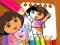 Spil Dora the Explorer the Coloring Book online