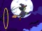 Spil Flying witch halloween online