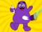 Spil Grimace Shake Coloring Book online