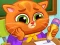 Spil Lovely Virtual Cat At School online