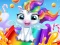 Spil Glitter Unicorn Dress Up Girls online