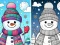 Spil Coloring book Winter online