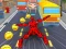 Spil Subway Run Superhero Robot online