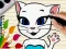 Spil Talking Angela Coloring Book online