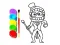 Spil Digital Circus Click and Paint online