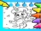 Spil Magical Unicorn Coloring Pages online