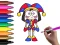 Spil Pomni Coloring Time online