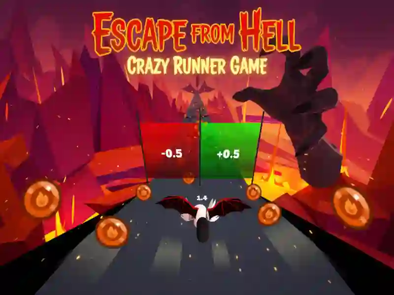 Spil Escape from Hell: Crazy Runner Game online