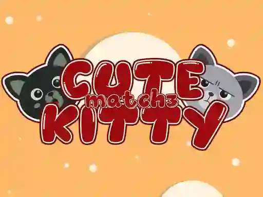 Spil Cute Kitty Match 3 online