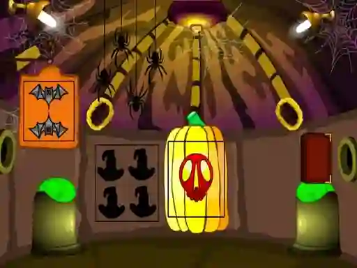 Spil Halloween Village Escape online