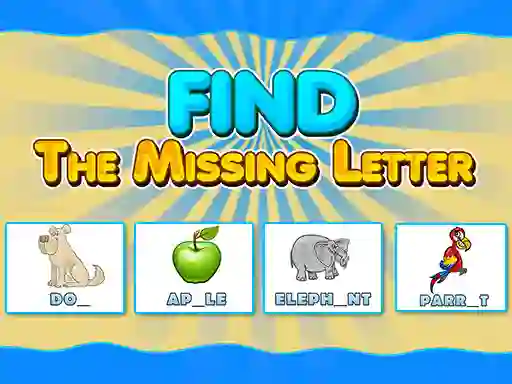 Spil Find The Missing Letter online