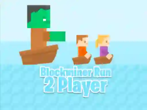 Spil Blockminer Run  2 player online