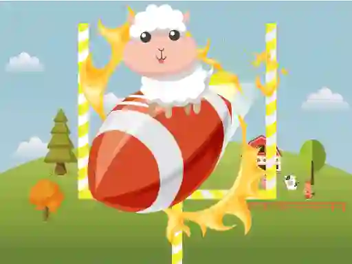Spil Animals Rugby Flick online