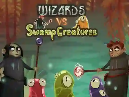 Spil Wizards vs swamp creatures online