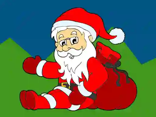Spil Santa Claus Coloring Book online