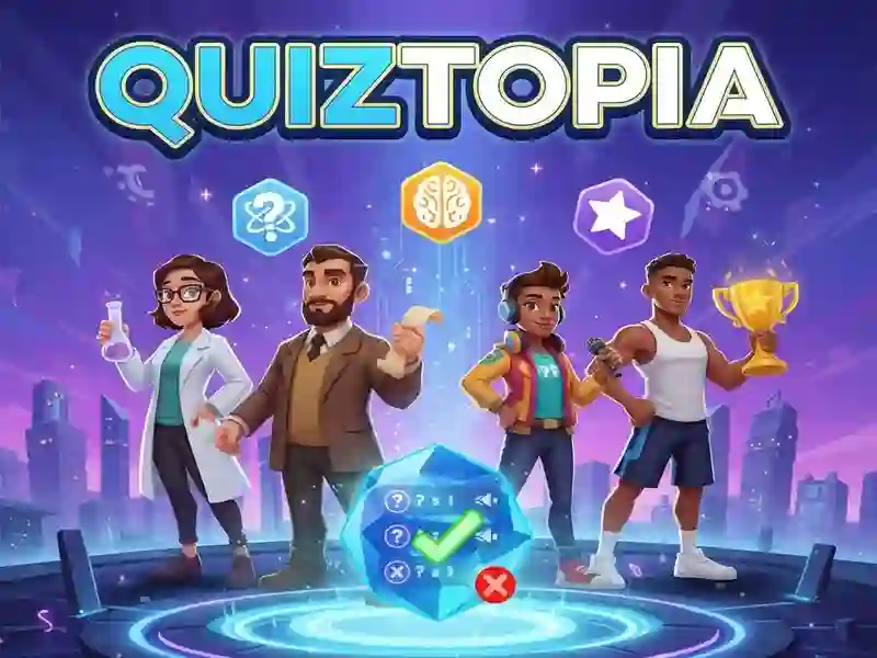 Spil Quiztopia online