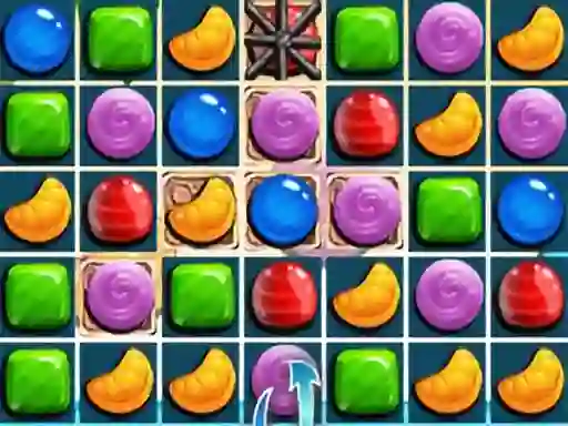 Spil Sweet Candy Match 3 online