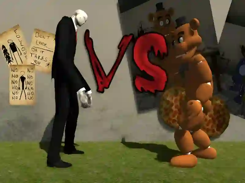 Spil Slenderman vs Freddy Fazbear online