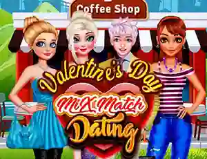 Spil Valentines Day Mix Match Dating online