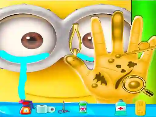 Spil Minion hand doctor online