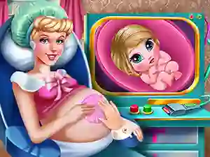 Spil Cinderella Pregnant Check-Up online