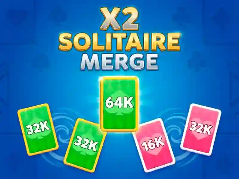 Spil X2 Solitaire Merge online