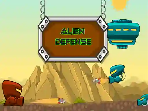 Spil Alien Defense online