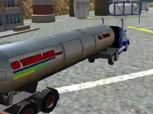 Spil Oil Tanker Truck Drive online