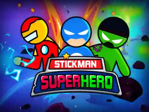 Spil Stickman Super Hero online