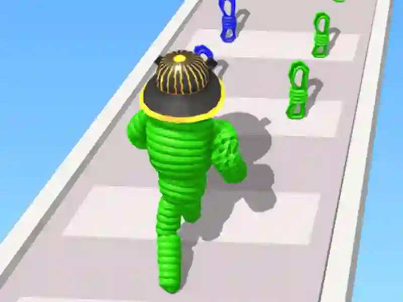 Spil Rope-Man Run 3D online