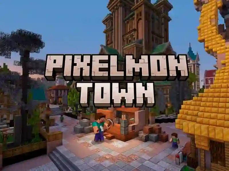 Spil Pixelmon Town online