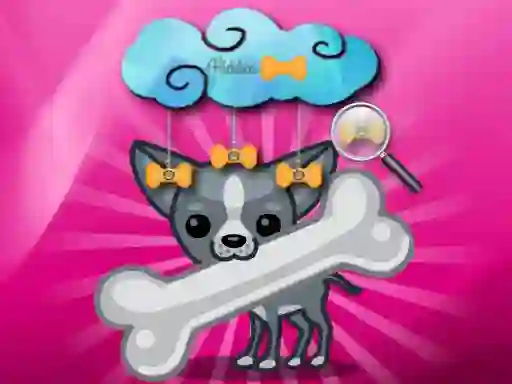 Spil Funny Doggy Hidden Bones online
