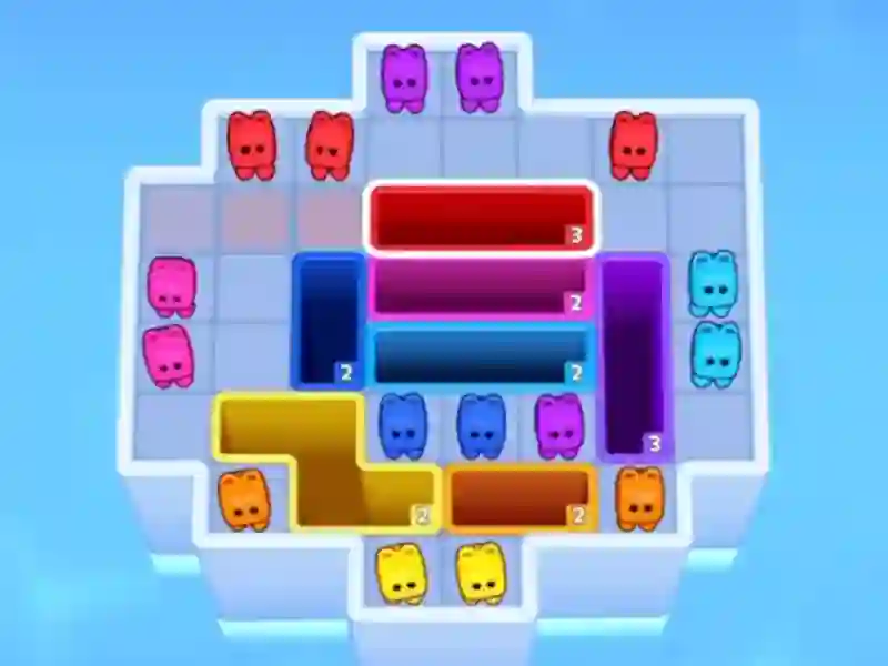 Spil Cube Drop Puzzle online