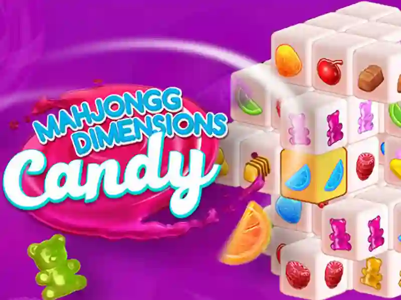 Spil Candy 3D Mahjong online