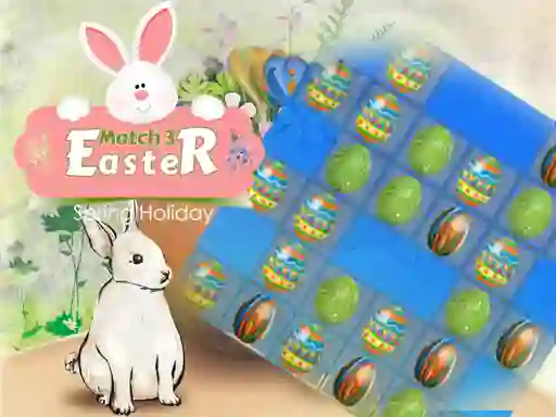 Spil Easter Eggs Match 3 online