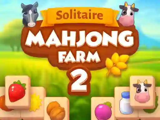 Spil Solitaire Mahjong Farm 2 online