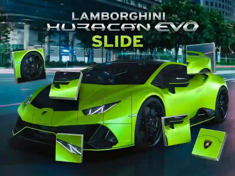 Spil Lamborghini Huracan Evo Slide online