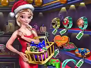 Spil Ice Queen Shopping Xmas Gift online
