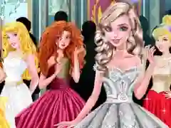 Spil Anna And Elsa Arendelle Ball online