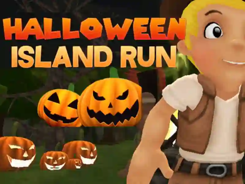 Spil Halloween Island Running online