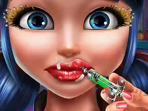 Spil Dotted Girl Lips Injections online