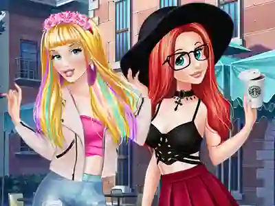 Spil 100 Crop Top Looks for Princess online