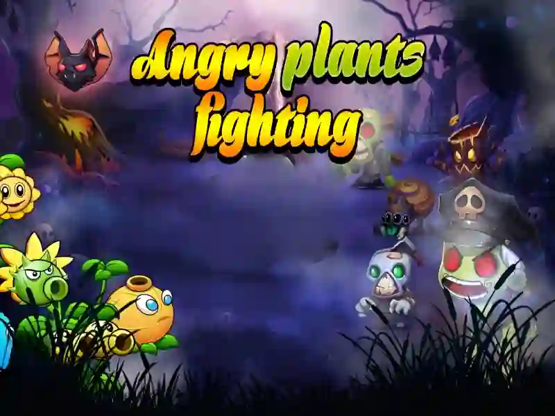 Spil Angry Plants Fighting online