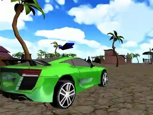 Spil Xtreme Beach Car Racing online