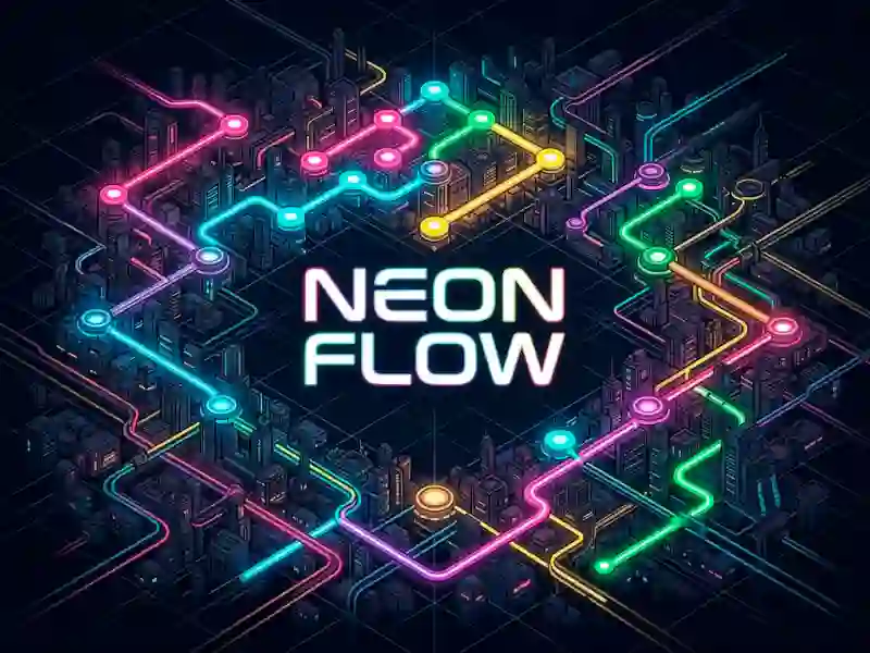 Spil Neon Flow online