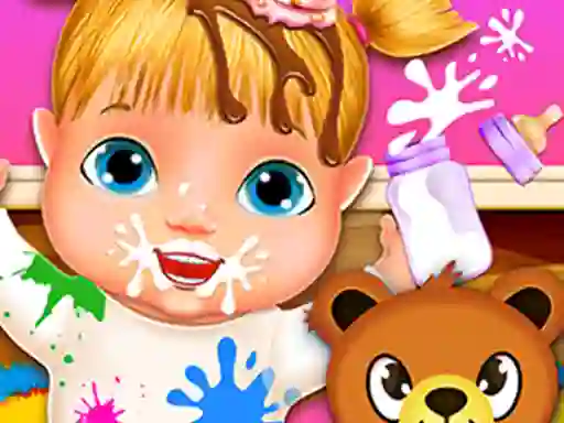 Spil Lina Babysitter online