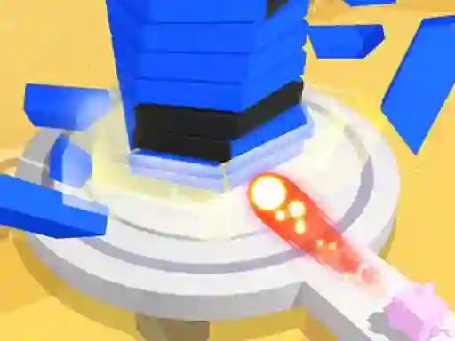 Spil Stacky Tower Break 3D online