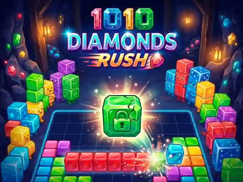 Spil 1010 Diamonds Rush online