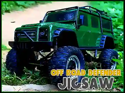 Spil Off Road Defender Jigsaw online