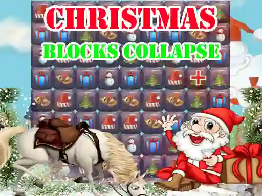 Spil Christmas Blocks Collapse online